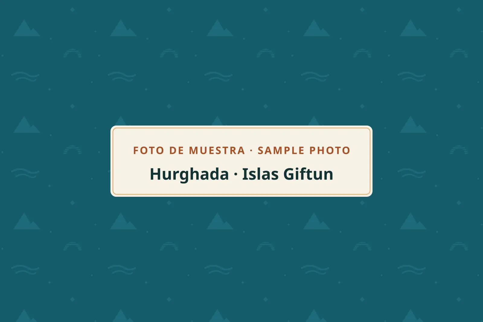 Foto de muestra: islas Giftun frente a Hurghada
